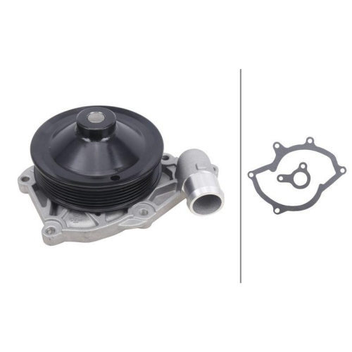 HELLA 8MP 358 410-431 Wasserpumpe, Motork&uuml;hlung f&uuml;r PORSCHE