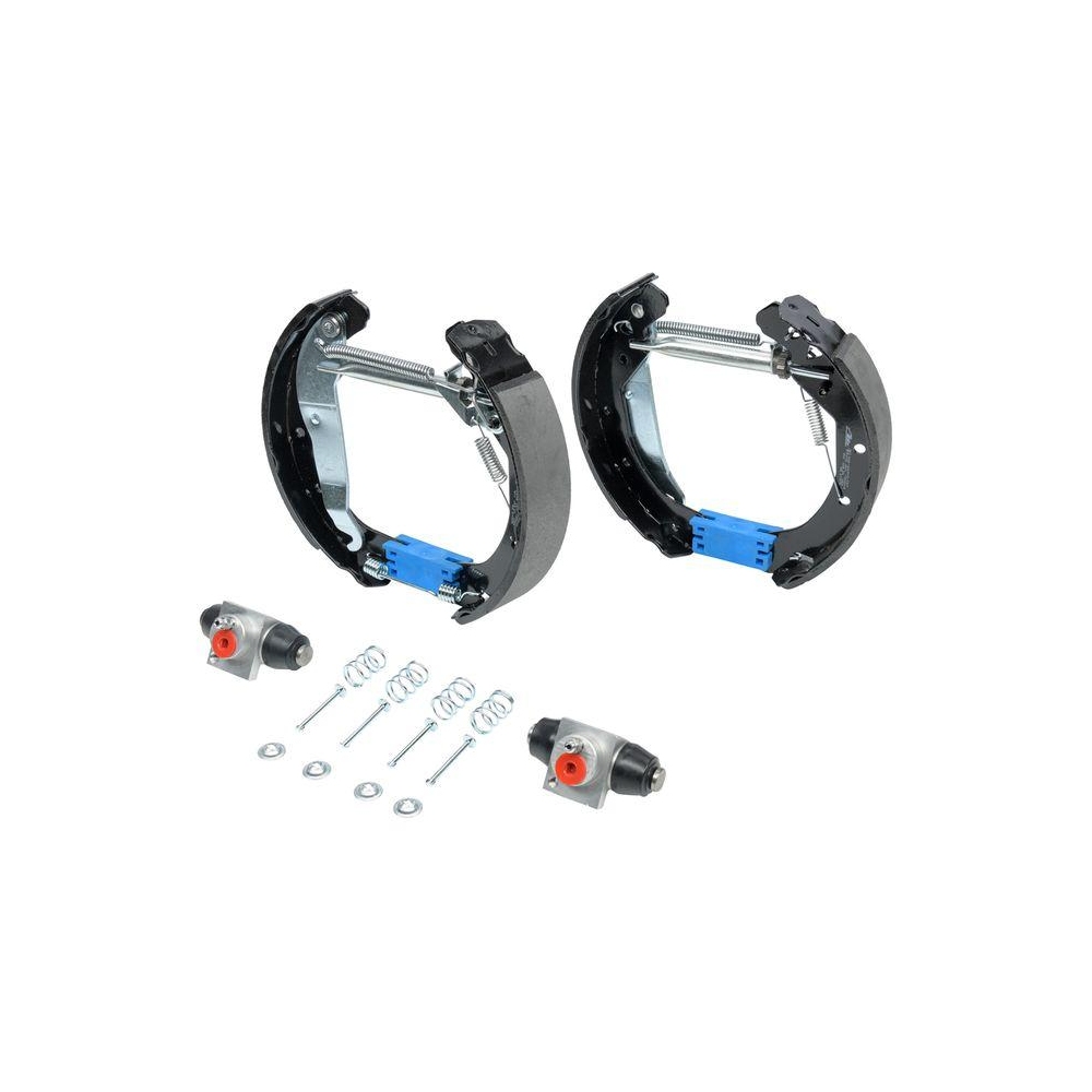 Bremsbackensatz ATE 03.0520-6019.3 Original ATE TopKit für, Hinterachse