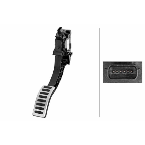 HELLA Sensor, Fahrpedalstellung 6PV 312 407-031 f&uuml;r VOLVO