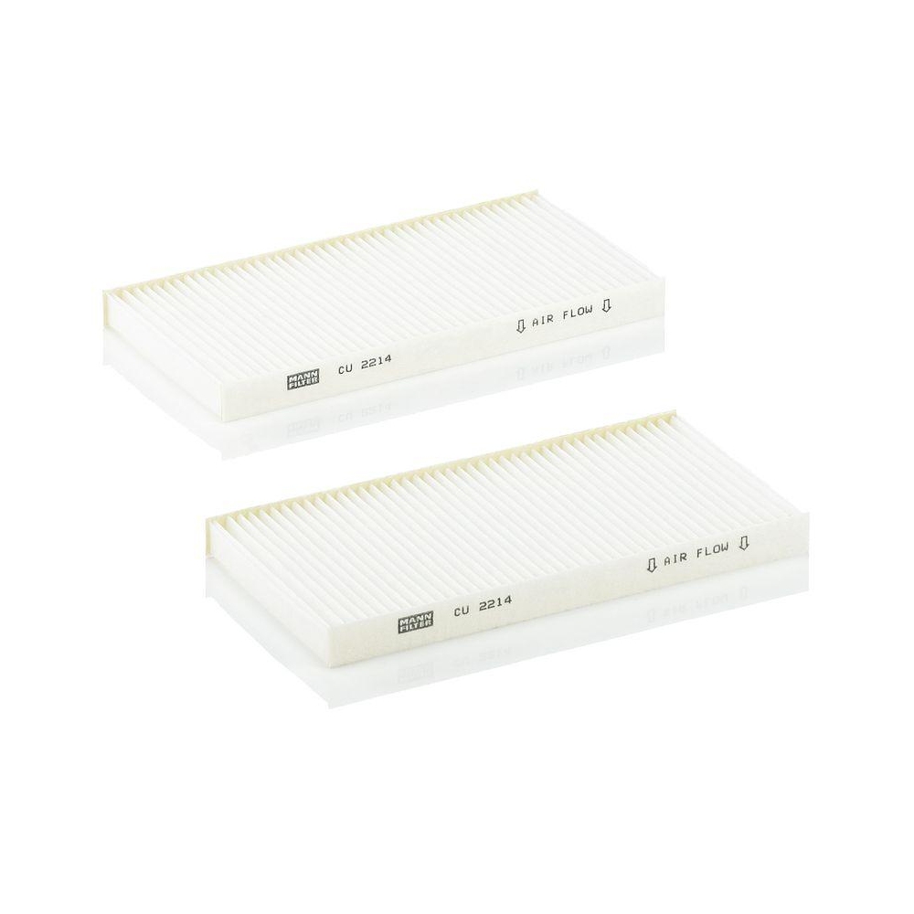 Filter, Innenraumluft MANN-FILTER CU 2214-2 für HYUNDAI