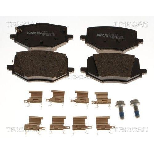 TRISCAN 8110 10130 Bremsbelagsatz, Scheibenbremse f&uuml;r NISSAN RENAULT
