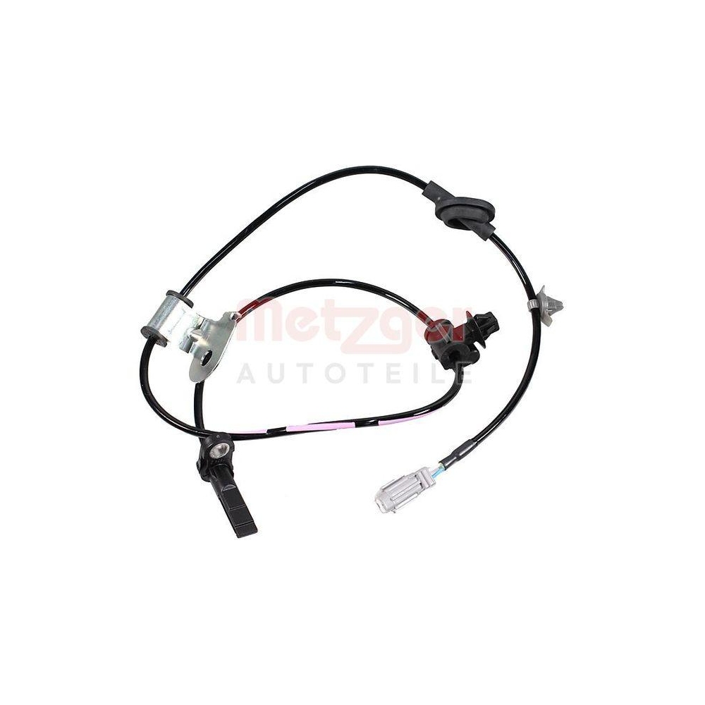 Sensor, Raddrehzahl METZGER 09001369 f&uuml;r SUBARU, Vorderachse links