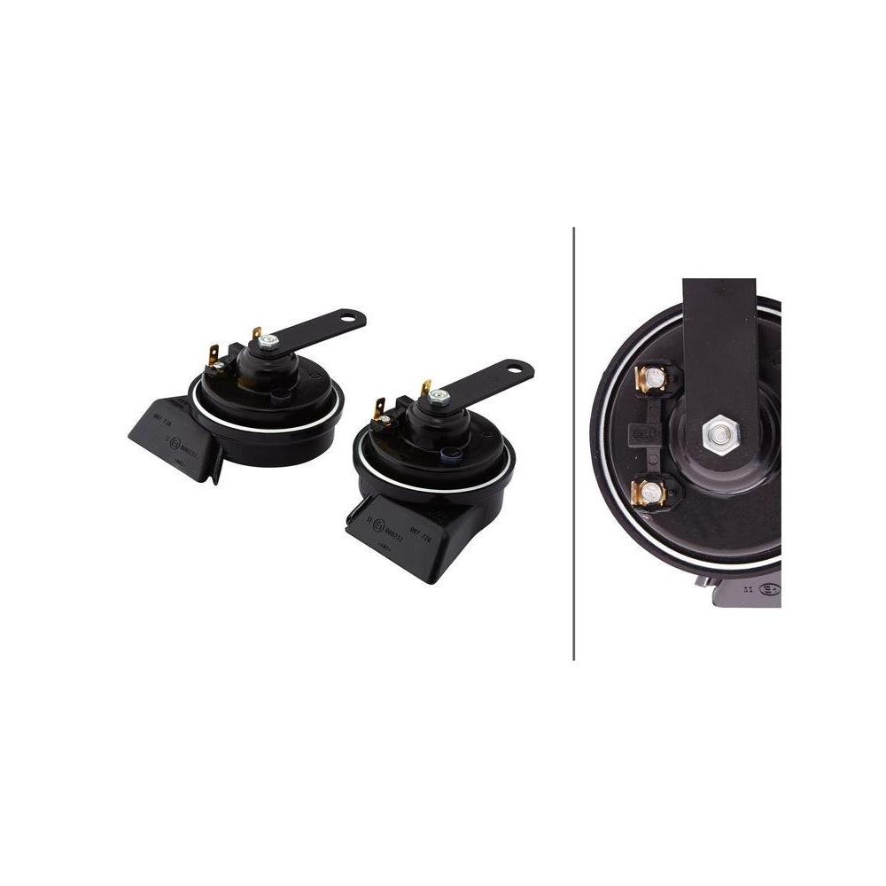 HELLA Fanfare 3FH 007 728-831 f&uuml;r MERCEDES-BENZ