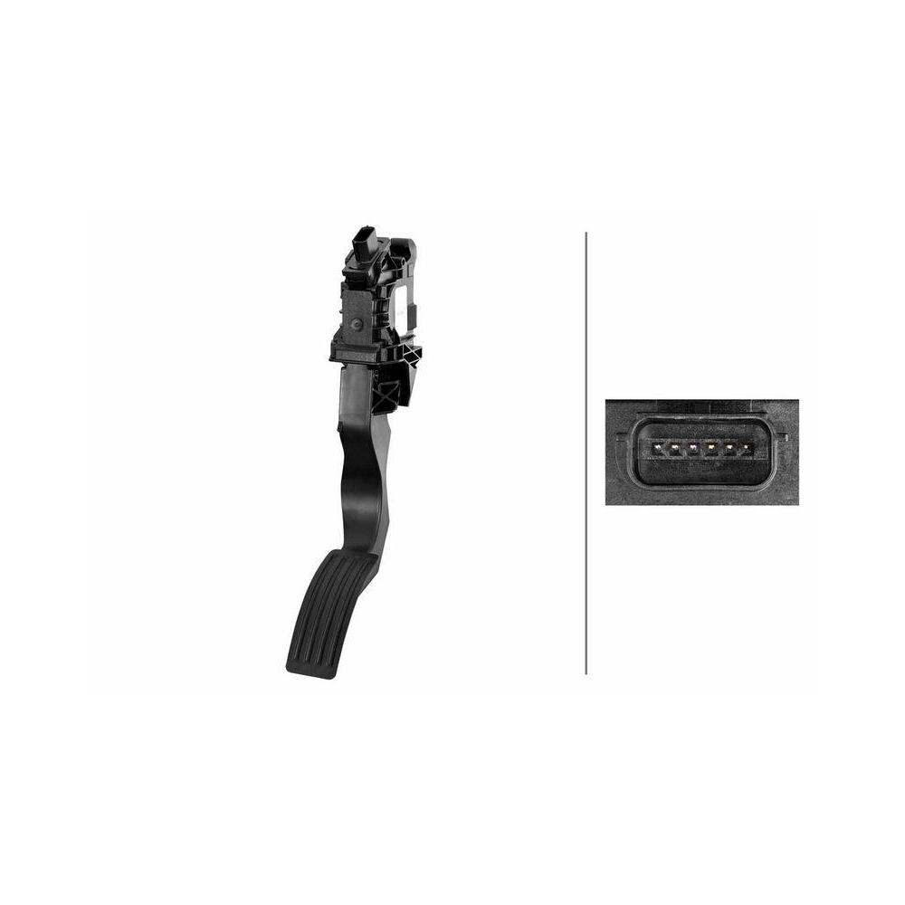 HELLA Sensor, Fahrpedalstellung 6PV 312 408-001 f&uuml;r VOLVO