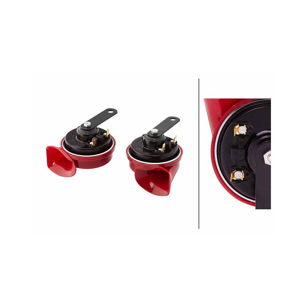 Fanfare HELLA 3FH 007 424-811 für BMW MACK CASE IH FENDT ATLAS COPCO AGCO ARTEGA