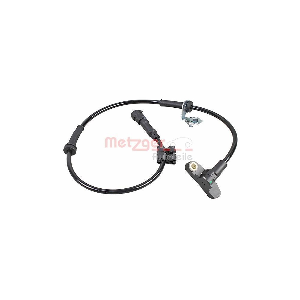 Sensor, Raddrehzahl METZGER 09001371 f&uuml;r CHRYSLER, Vorderachse links