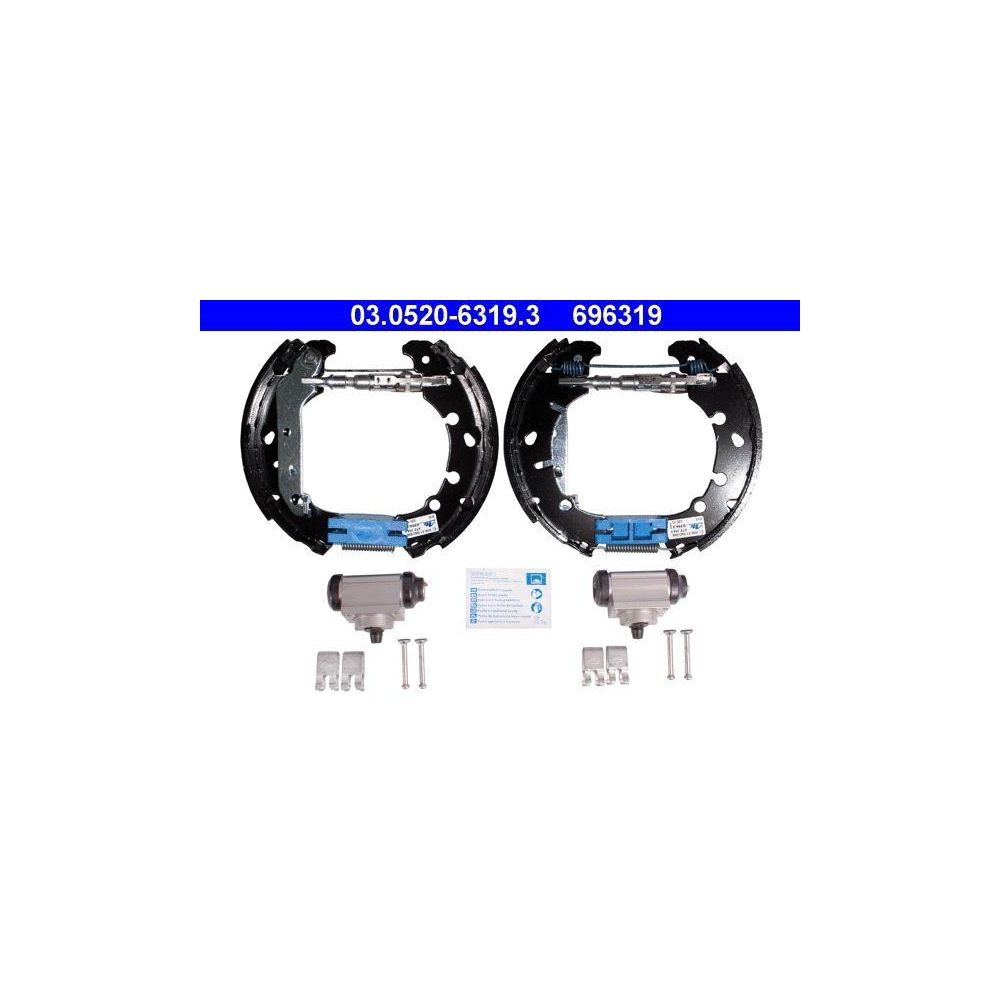 Bremsbackensatz ATE 03.0520-6319.3 Original ATE TopKit f&uuml;r, Hinterachse