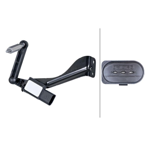 HELLA 6PM 012 699-441 Sensor, Leuchtweitenregulierung f&uuml;r VAG, Vorderachse links