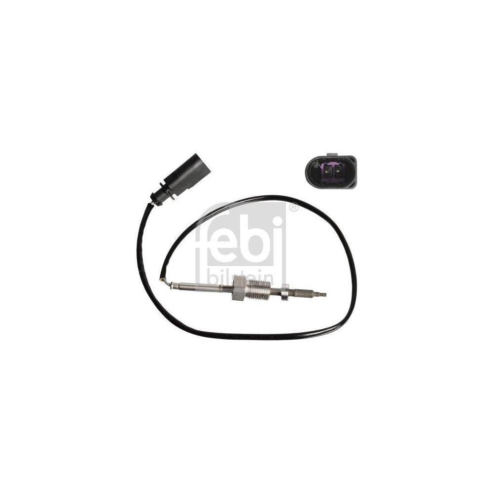 Sensor, Abgastemperatur FEBI BILSTEIN 109179 für VW, vor Abgasturbolader