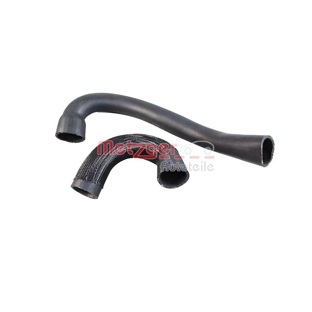 Ladeluftschlauch METZGER 2400656 für CITROËN PEUGEOT, Ladeluftkühler, rechts