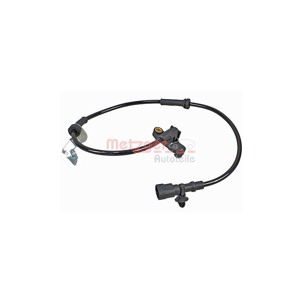 Sensor, Raddrehzahl METZGER 09001372 f&uuml;r CHRYSLER, Vorderachse rechts