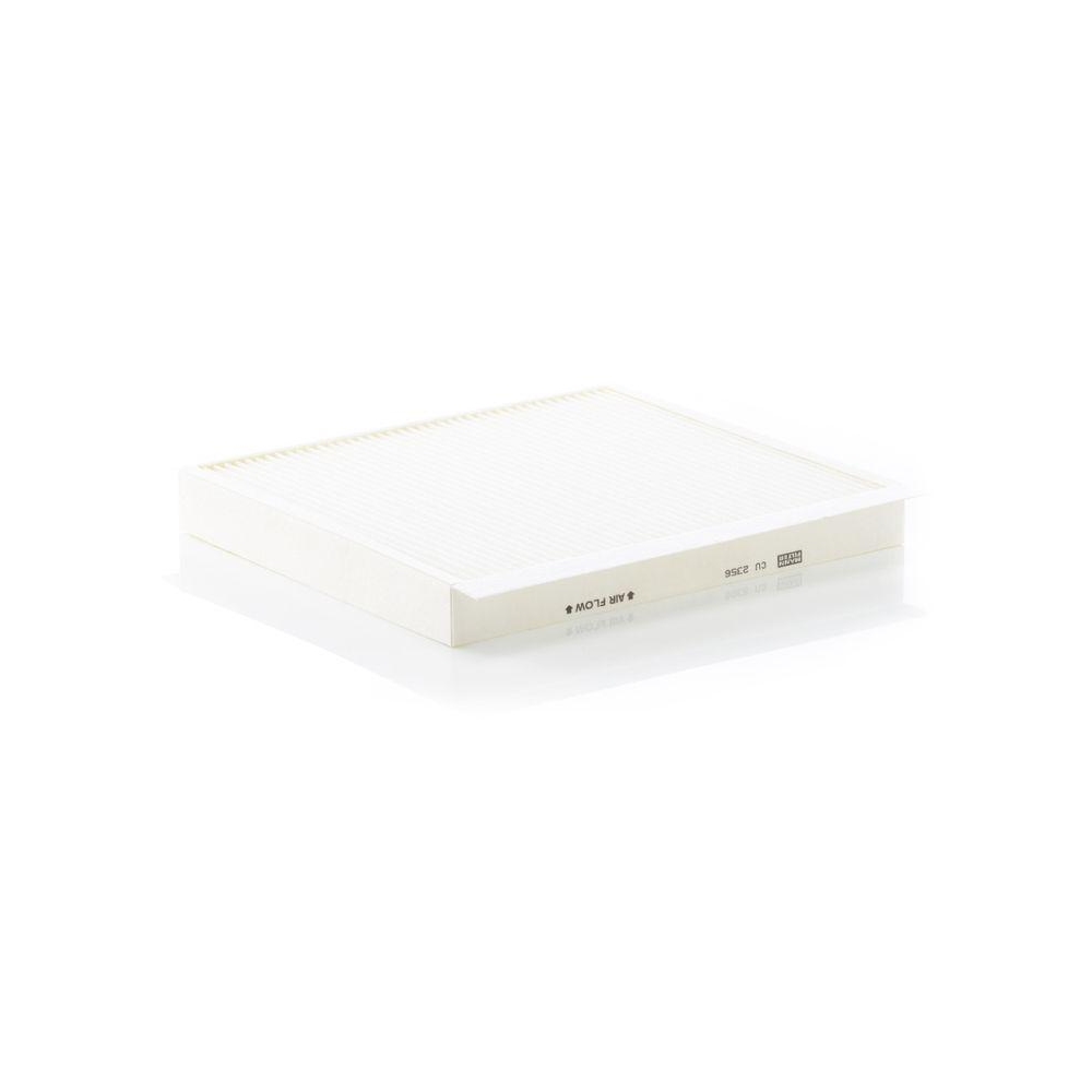 Filter, Innenraumluft MANN-FILTER CU 2356 für HYUNDAI, hinter dem Handschuhfach