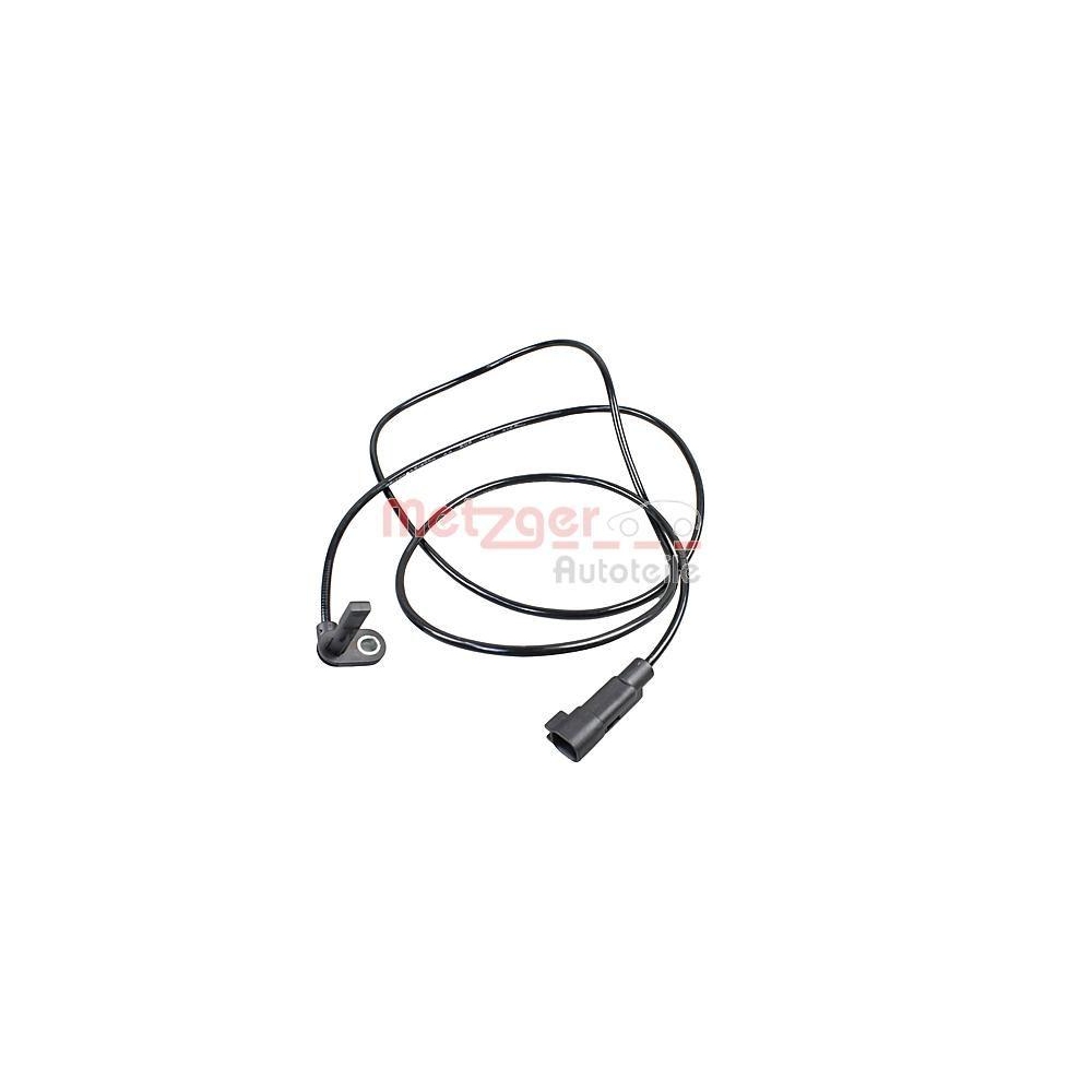Sensor, Raddrehzahl METZGER 09001373 f&uuml;r OPEL GENERAL MOTORS, Hinterachse links