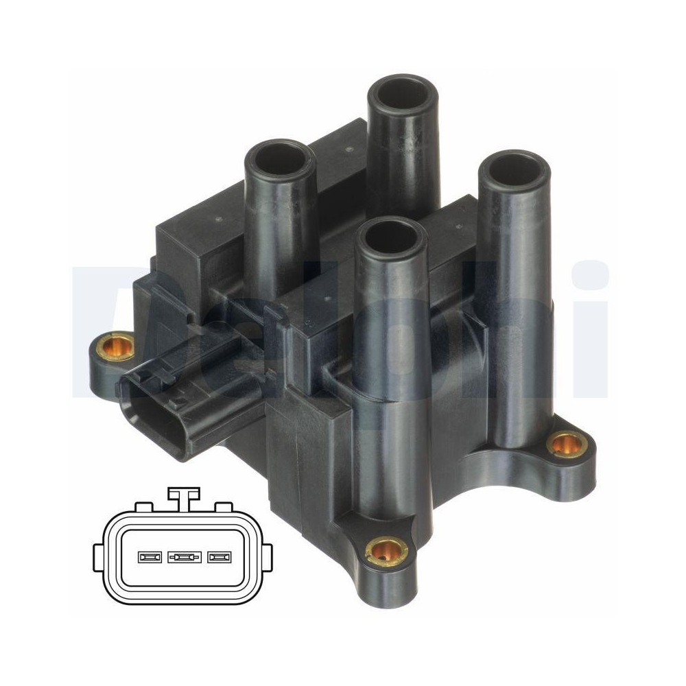 DELPHI GN10832-12B1 Z&uuml;ndspule f&uuml;r MAZDA HITACHI