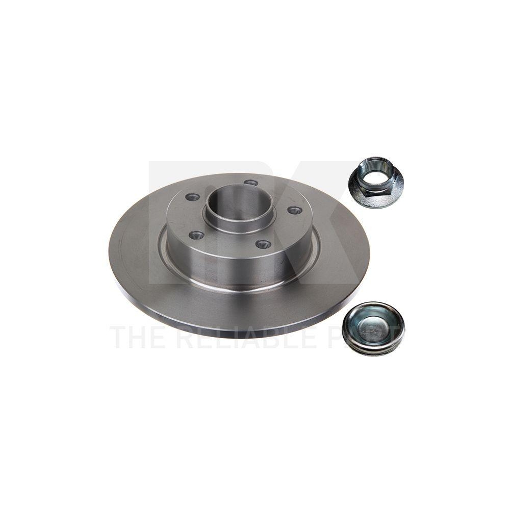 NK 203658 2 St&uuml;ck Bremsscheiben f&uuml;r NISSAN OPEL RENAULT VAUXHALL, Hinterachse