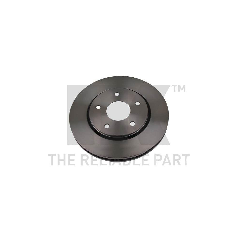 NK 209333 2 St&uuml;ck Bremsscheiben f&uuml;r CHRYSLER DODGE FIAT VW, Vorderachse