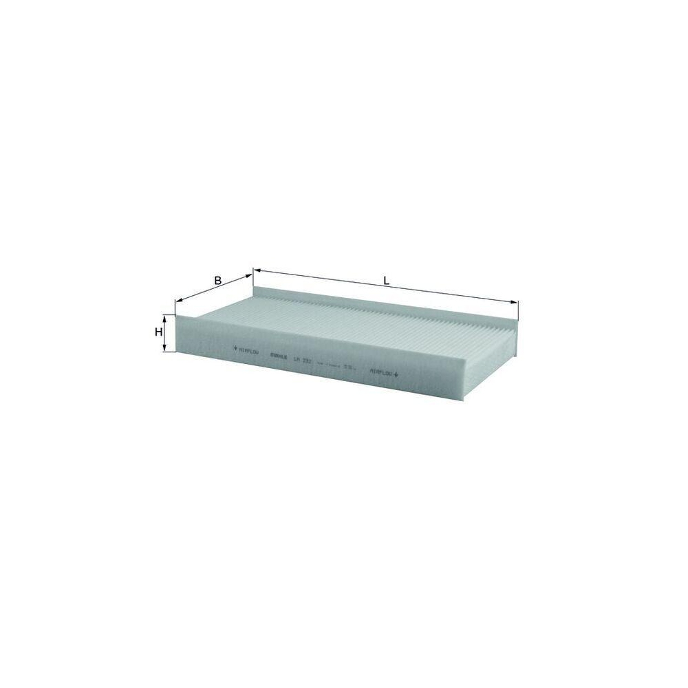 Filter, Innenraumluft KNECHT LA 232 f&uuml;r CITRO&Euml;N PEUGEOT ZETOR