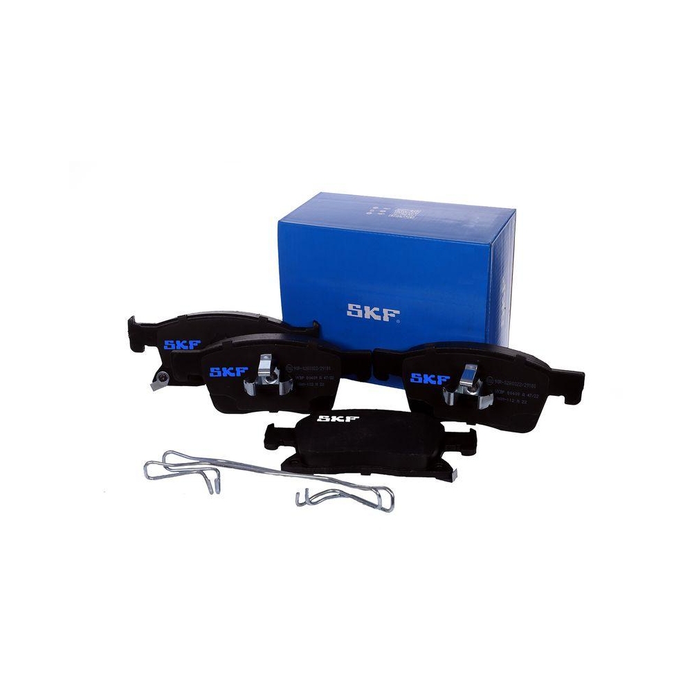 Bremsbelagsatz, Scheibenbremse SKF VKBP 80409 A f&uuml;r OPEL VAUXHALL, Vorderachse