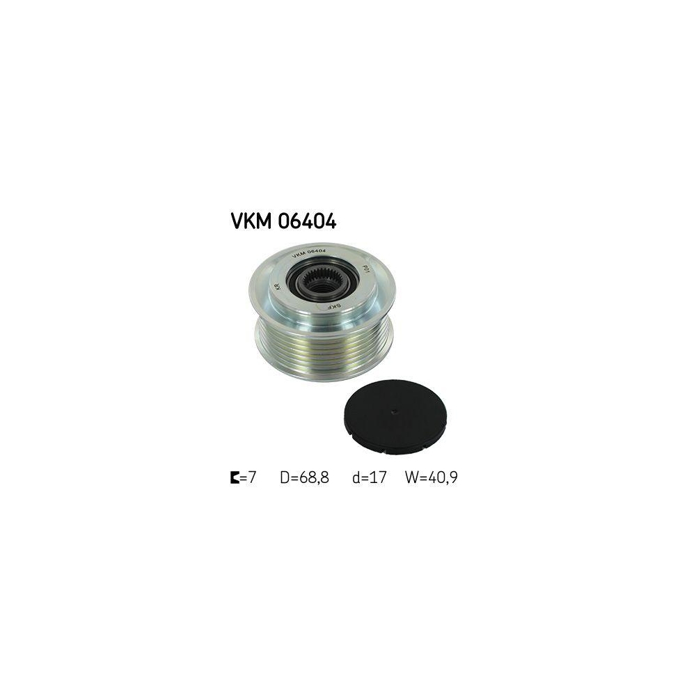 Generatorfreilauf SKF VKM 06404 f&uuml;r HYUNDAI KIA