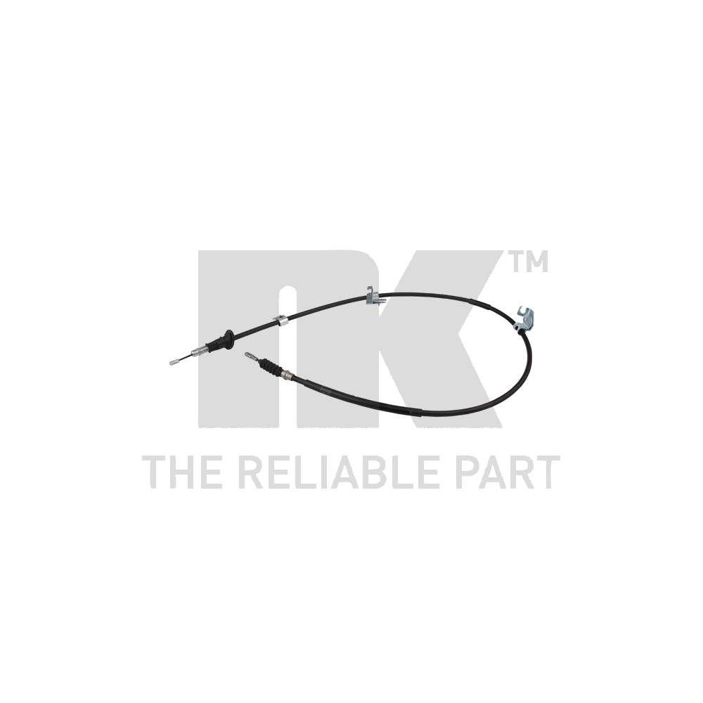 Seilzug, Feststellbremse NK 903012 für MITSUBISHI SMART, rechts