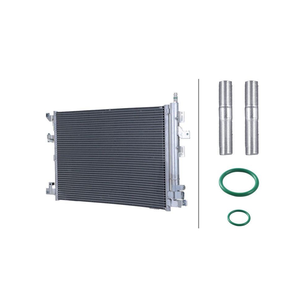 HELLA Kondensator, Klimaanlage 8FC 366 221-131 >>> Easy2Fit <<< für VOLVO
