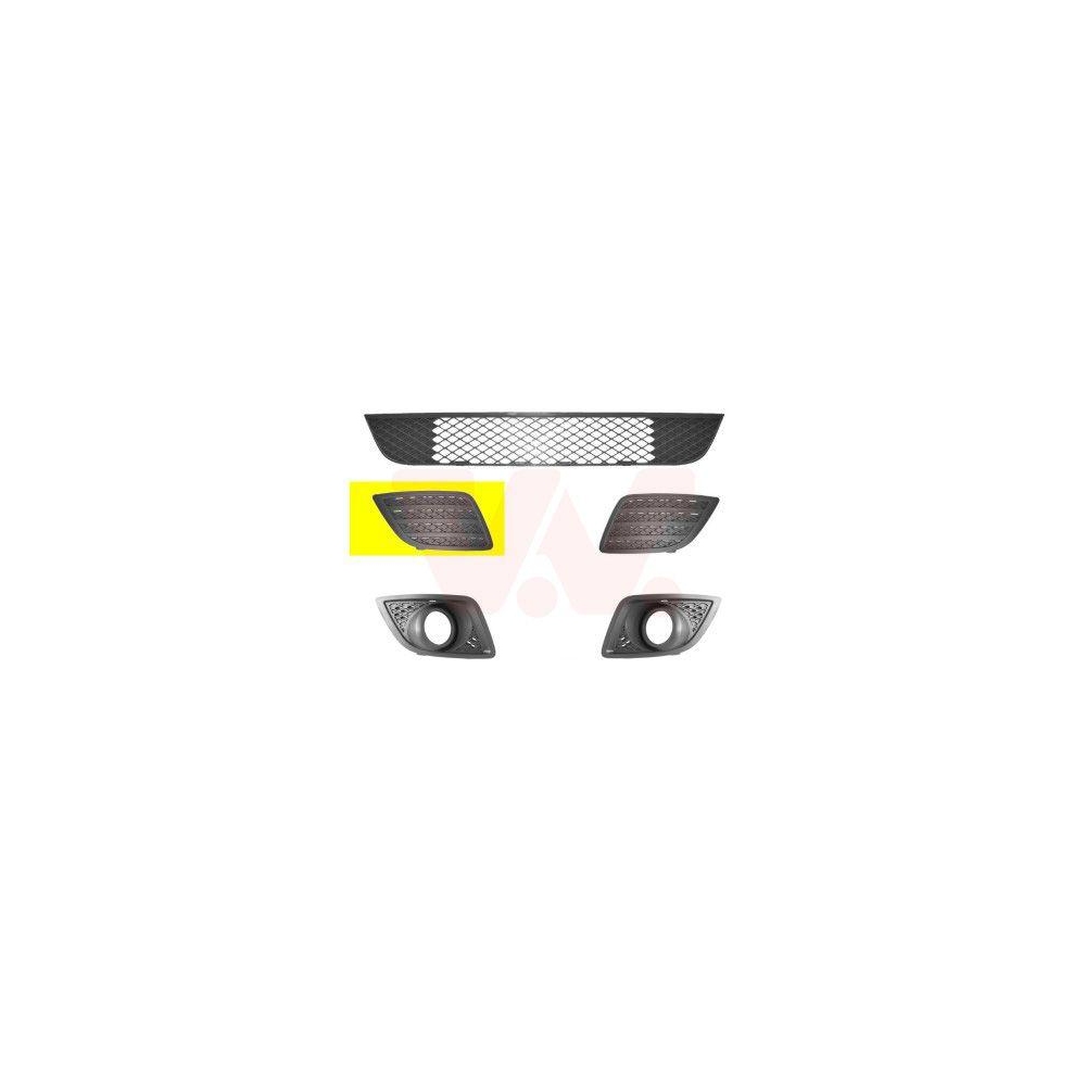 Lüftungsgitter, Stoßfänger VAN WEZEL 1806592 ** Equipart ** für FORD