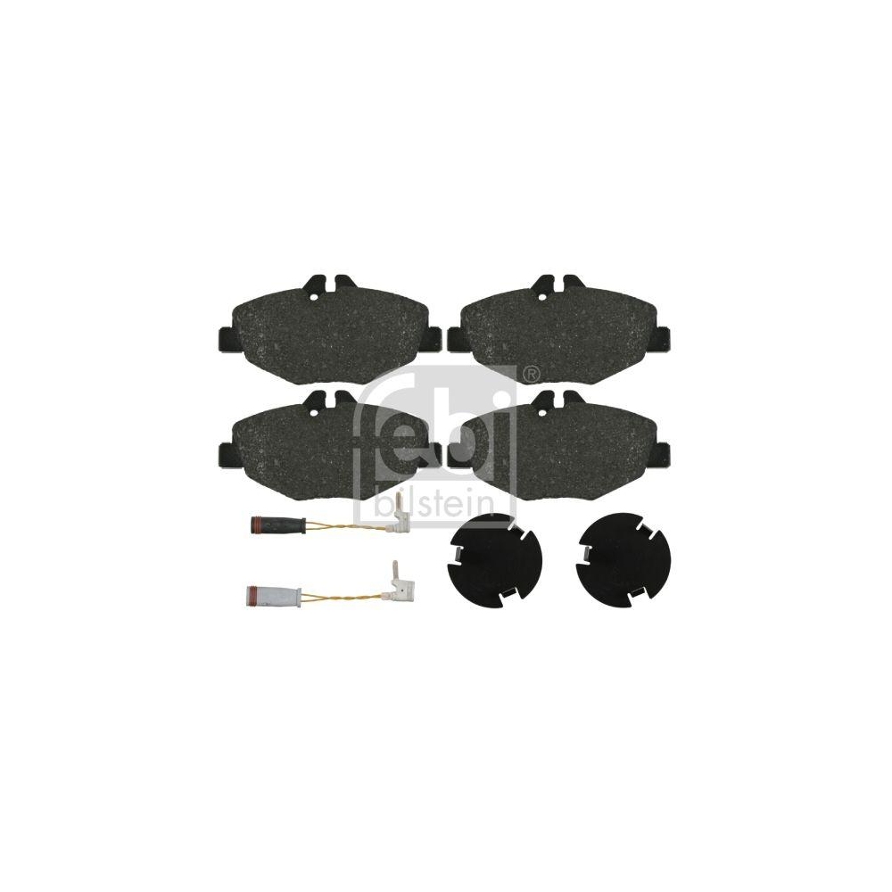 FEBI BILSTEIN Bremsbelagsatz, Scheibenbremse 16452 f&uuml;r MERCEDES-BENZ