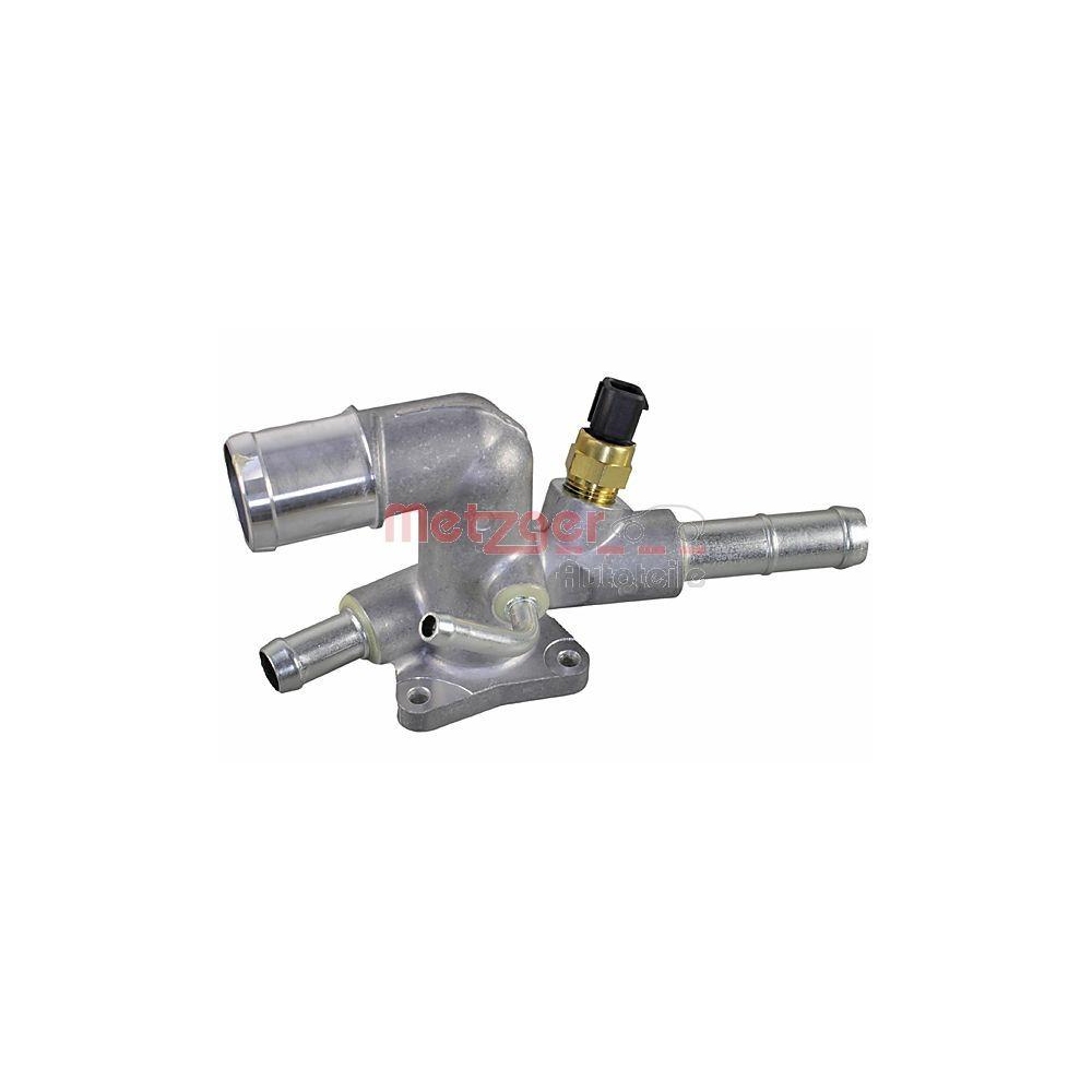 K&uuml;hlmittelflansch METZGER 4010074 f&uuml;r HYUNDAI KIA, stirnseitig