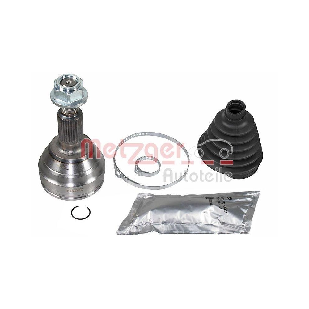 Gelenksatz, Antriebswelle METZGER 7110197 f&uuml;r OPEL VAUXHALL CHEVROLET, radseitig