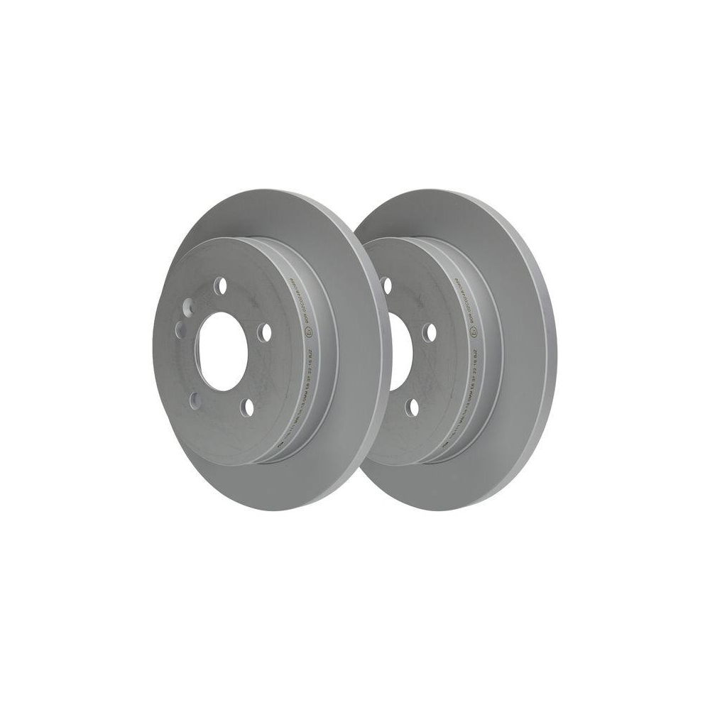 Bremsscheibe ATE 24.0115-0111.1 f&uuml;r MERCEDES-BENZ, Hinterachse