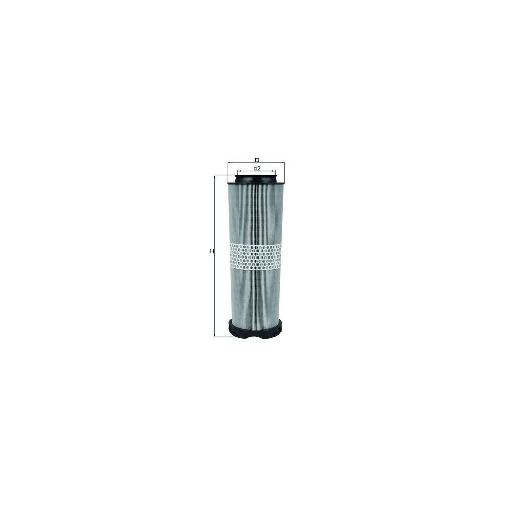 Luftfilter KNECHT LX 1020/1 f&uuml;r MERCEDES-BENZ