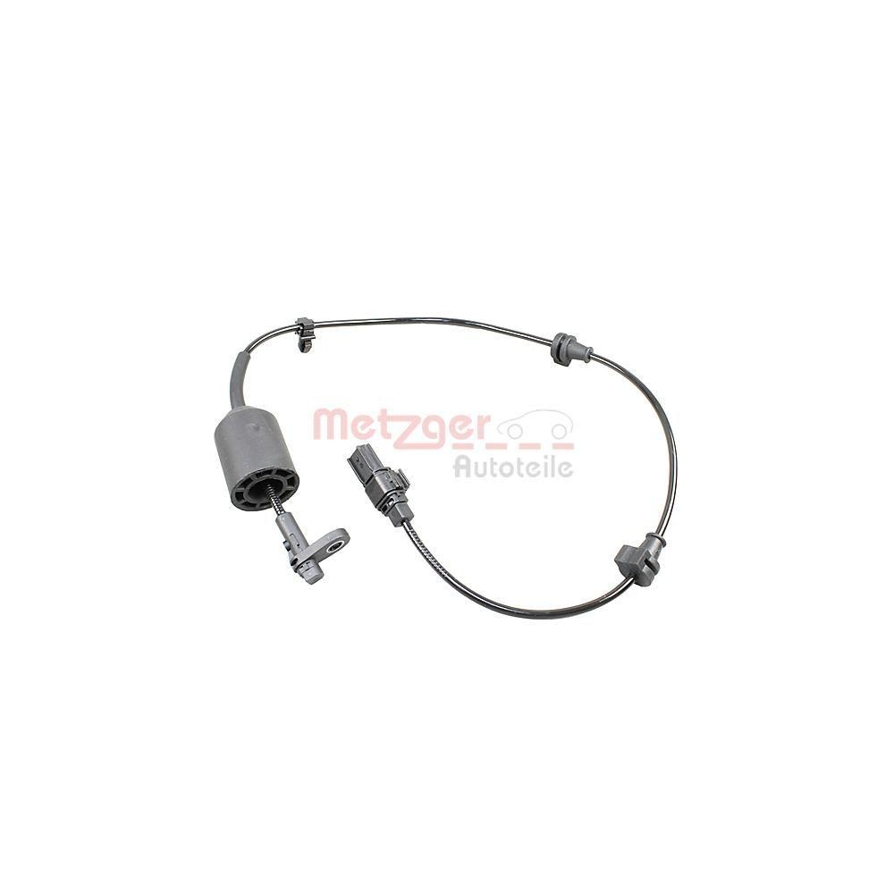 Sensor, Raddrehzahl METZGER 09001378 f&uuml;r HONDA, Hinterachse rechts