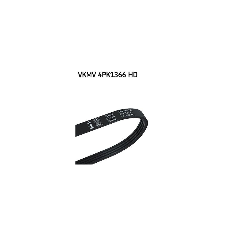 Keilrippenriemen SKF VKMV 4PK1366 HD f&uuml;r MAN