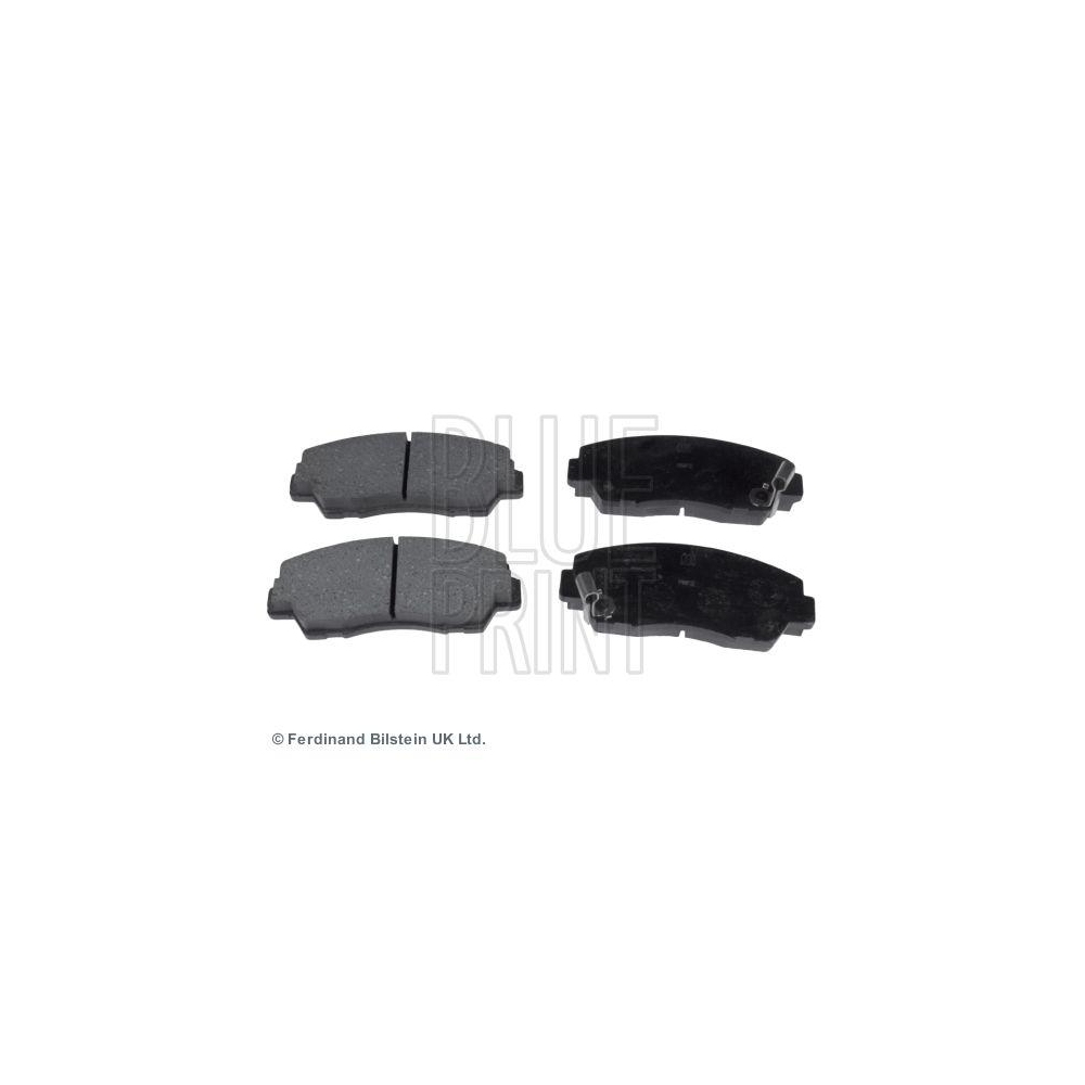 Bremsbelagsatz, Scheibenbremse BLUE PRINT ADM54210 f&uuml;r MAZDA, Vorderachse