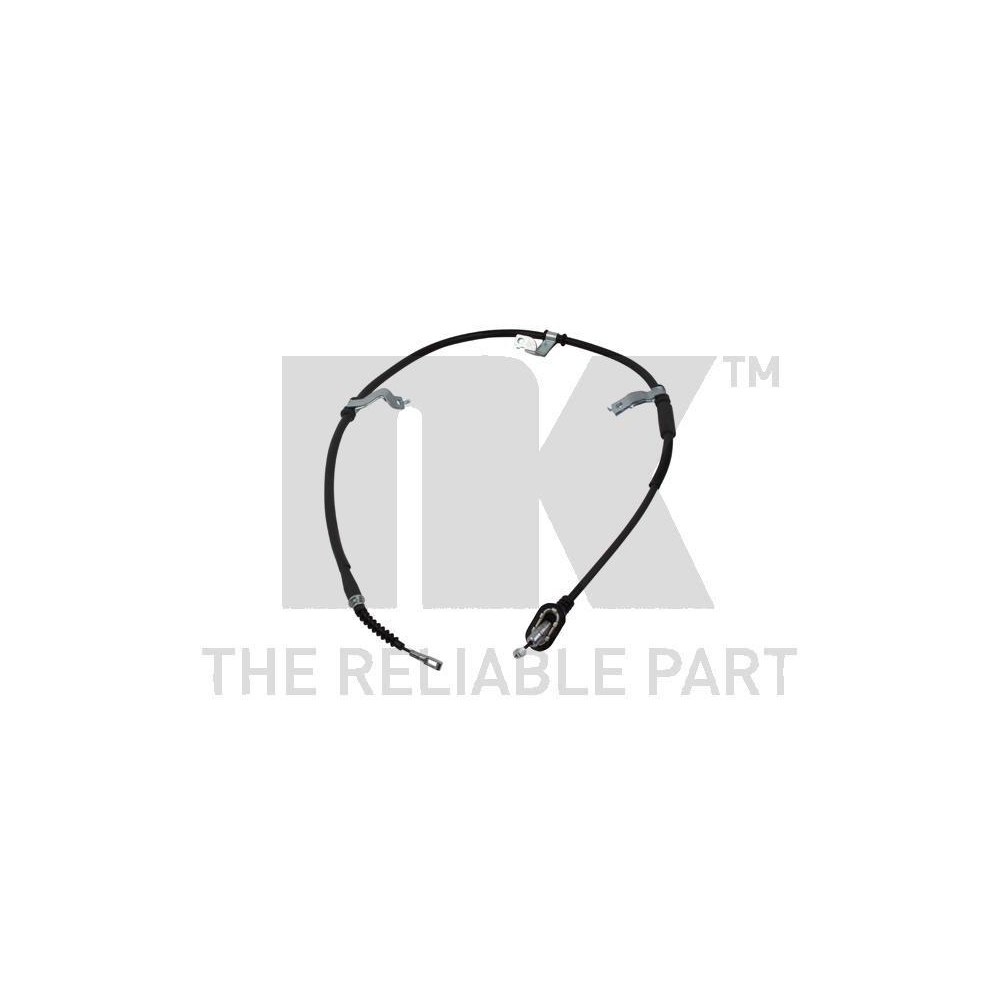 Seilzug, Feststellbremse NK 903452 f&uuml;r HYUNDAI, rechts