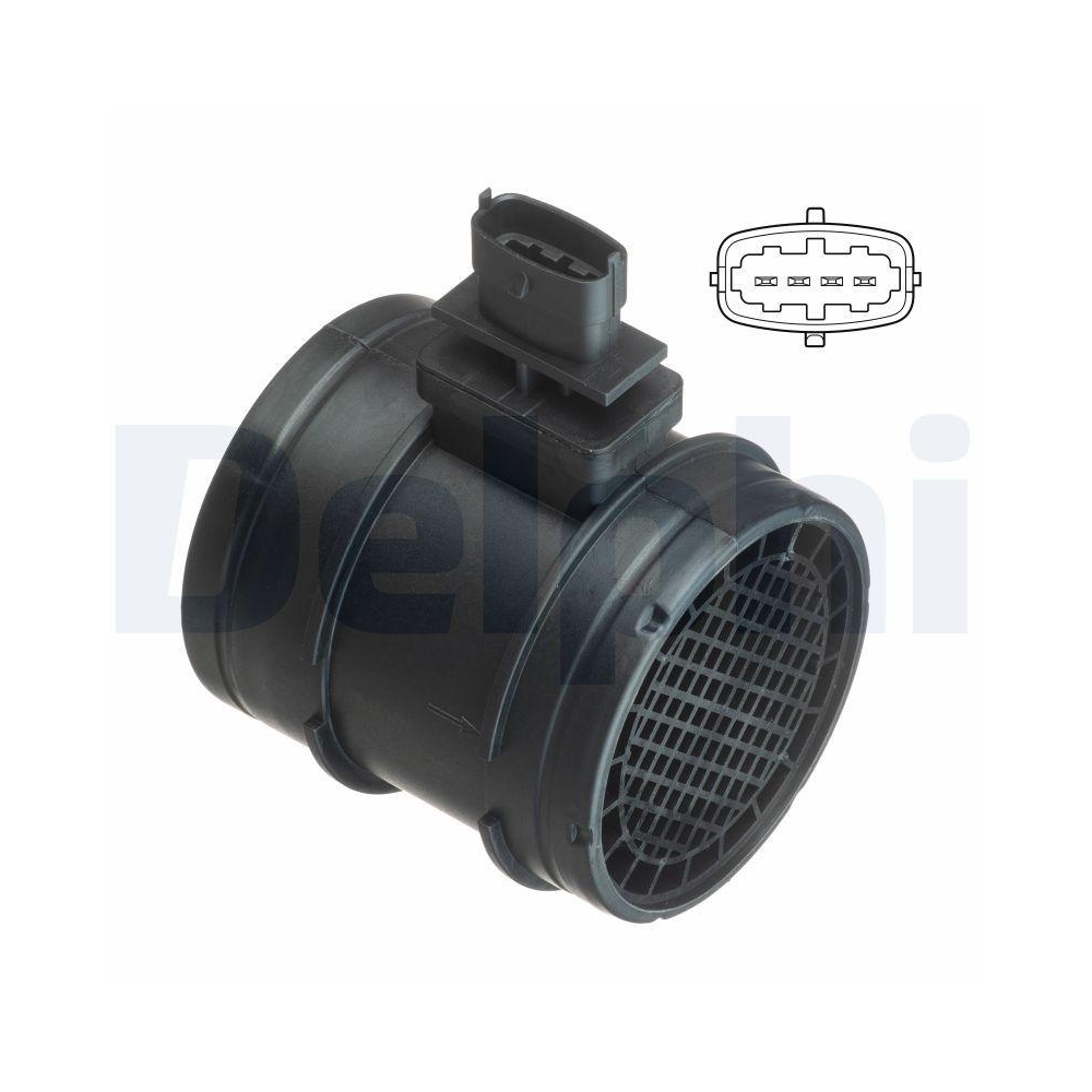DELPHI AF10402-12B1 Luftmassenmesser f&uuml;r CITRO&Euml;N PEUGEOT