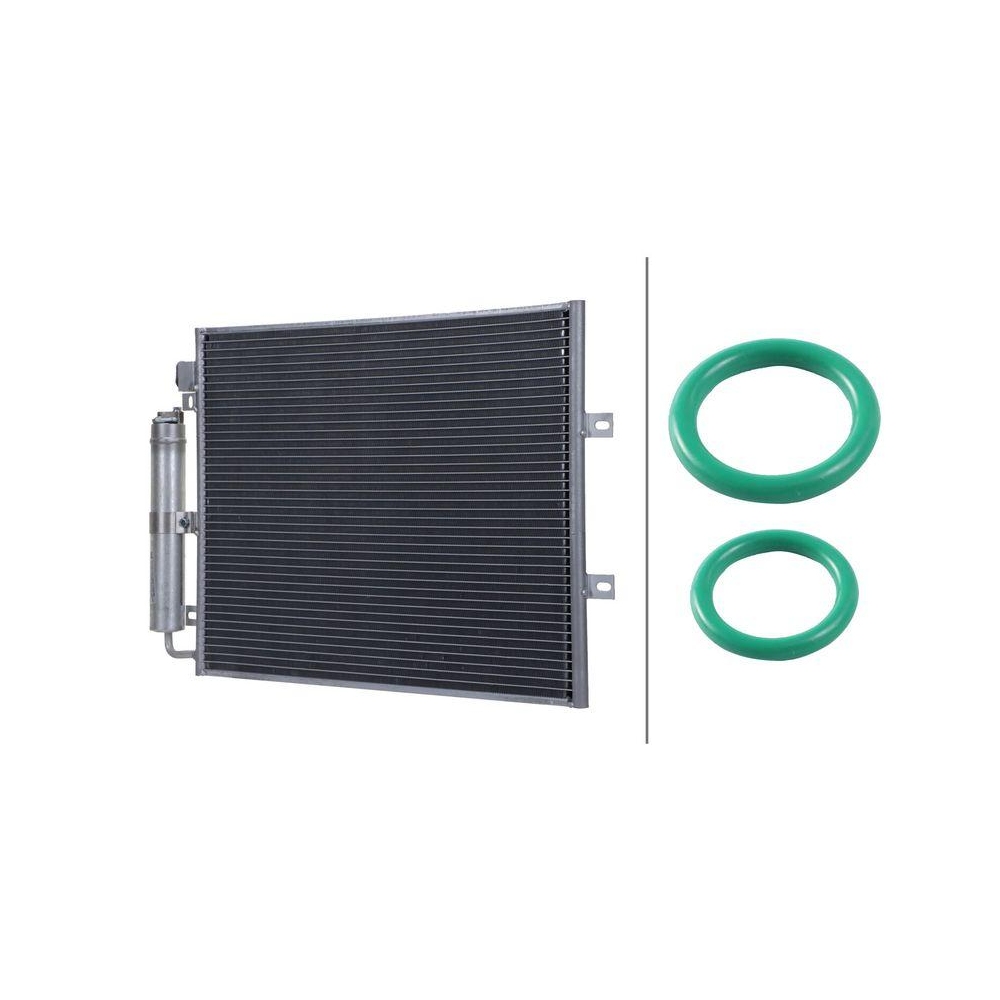 HELLA Kondensator, Klimaanlage 8FC 366 221-161 >>> Easy2Fit <<< für RENAULT