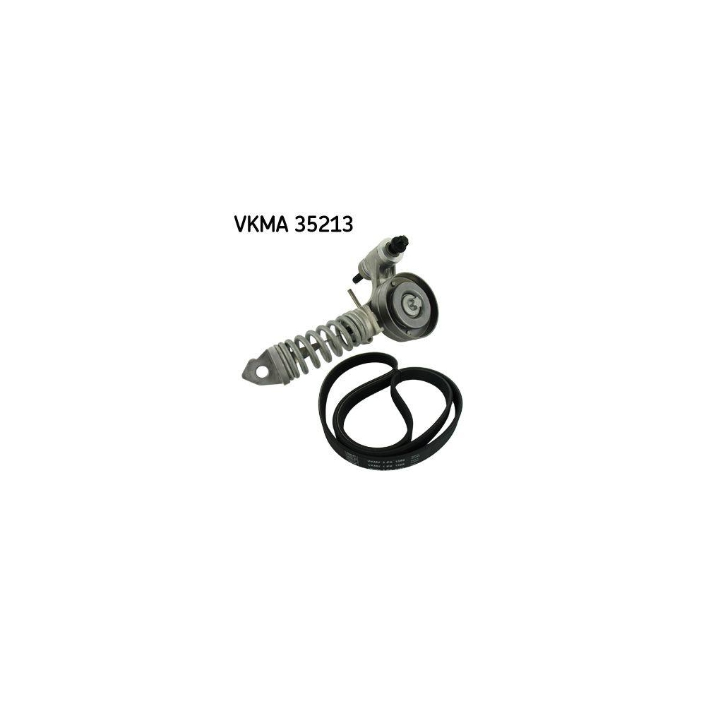 Keilrippenriemensatz SKF VKMA 35213 f&uuml;r OPEL VAUXHALL CHEVROLET BUICK (SGM)