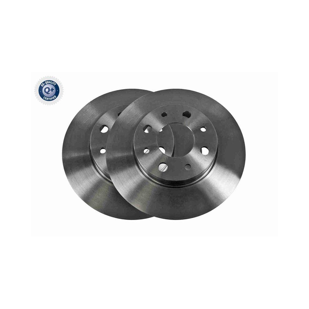 VAICO V24-80007 2 St&uuml;ck Bremsscheiben Q+, Erstausr&uuml;sterqualit&auml;t f&uuml;r FIAT, Vorderachse