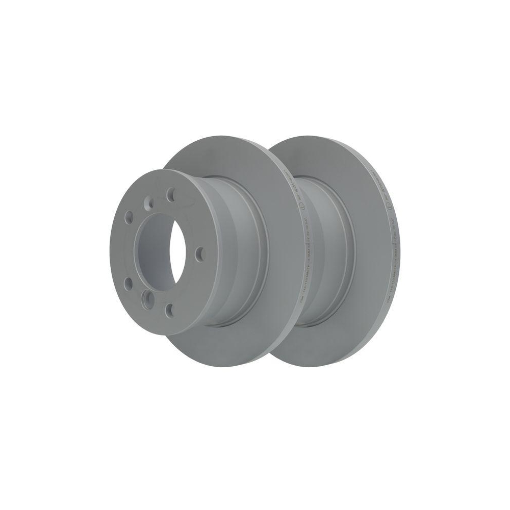 Bremsscheibe ATE 24.0116-0110.1 f&uuml;r MERCEDES-BENZ VAG, Hinterachse