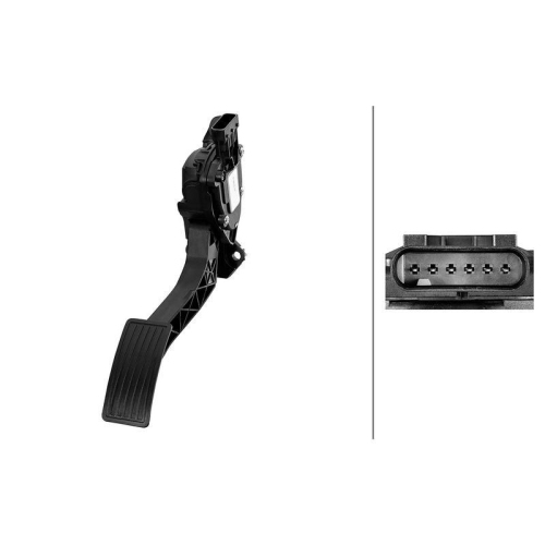 HELLA Sensor, Fahrpedalstellung 6PV 312 428-001 f&uuml;r