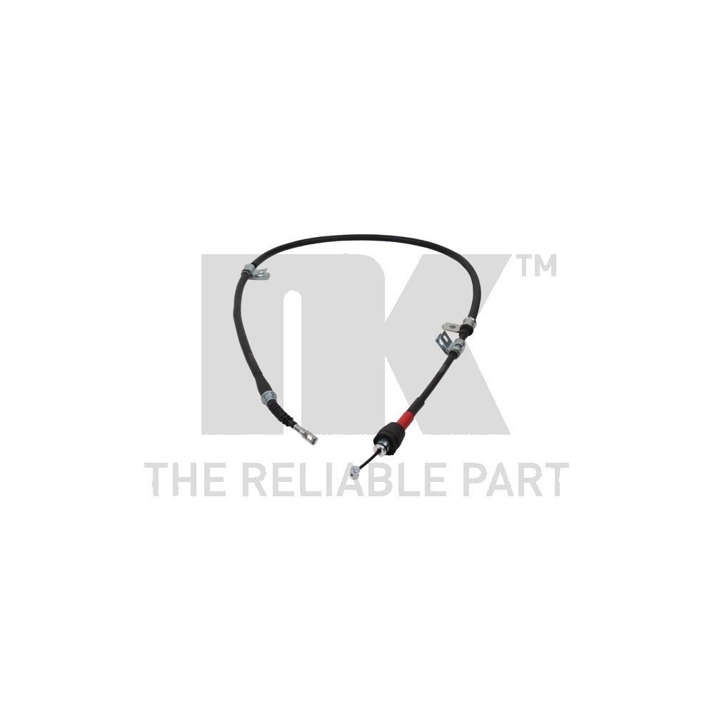 Seilzug, Feststellbremse NK 903455 f&uuml;r HYUNDAI, links