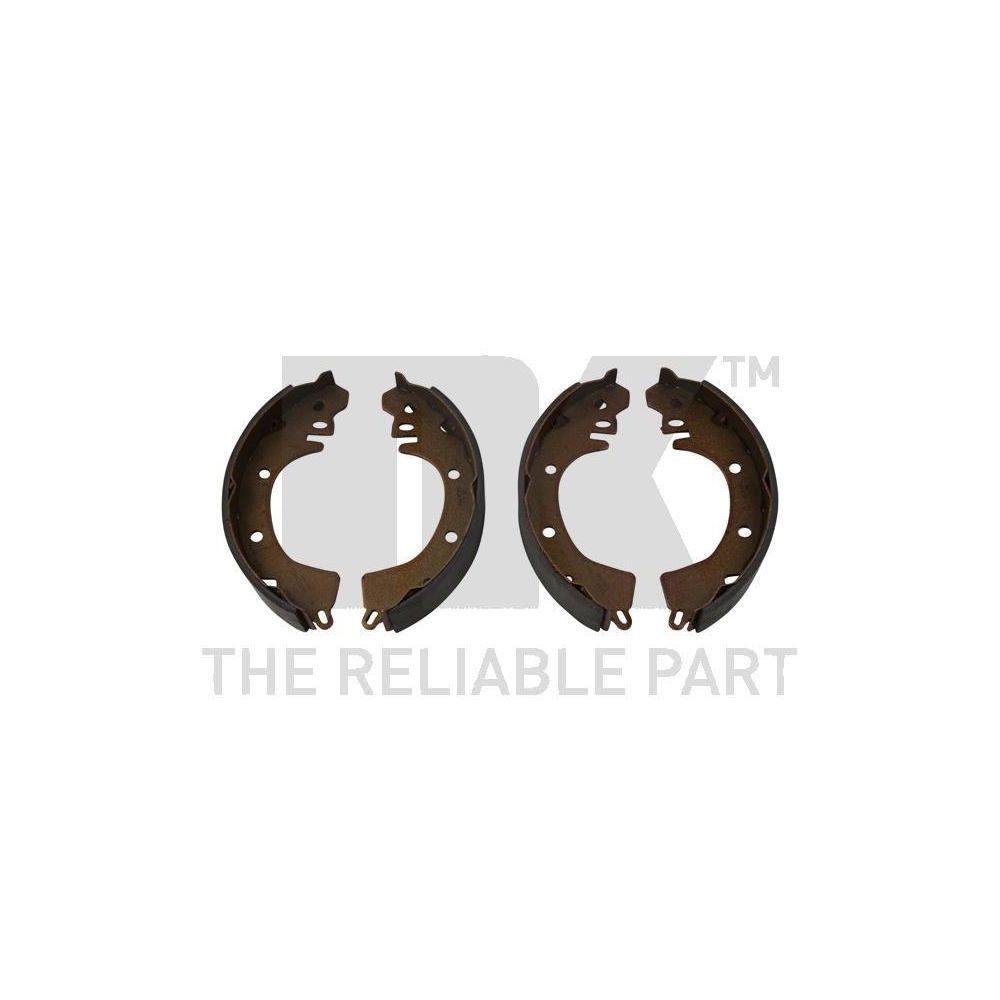 Bremsbackensatz NK 2730422 f&uuml;r MITSUBISHI, Hinterachse