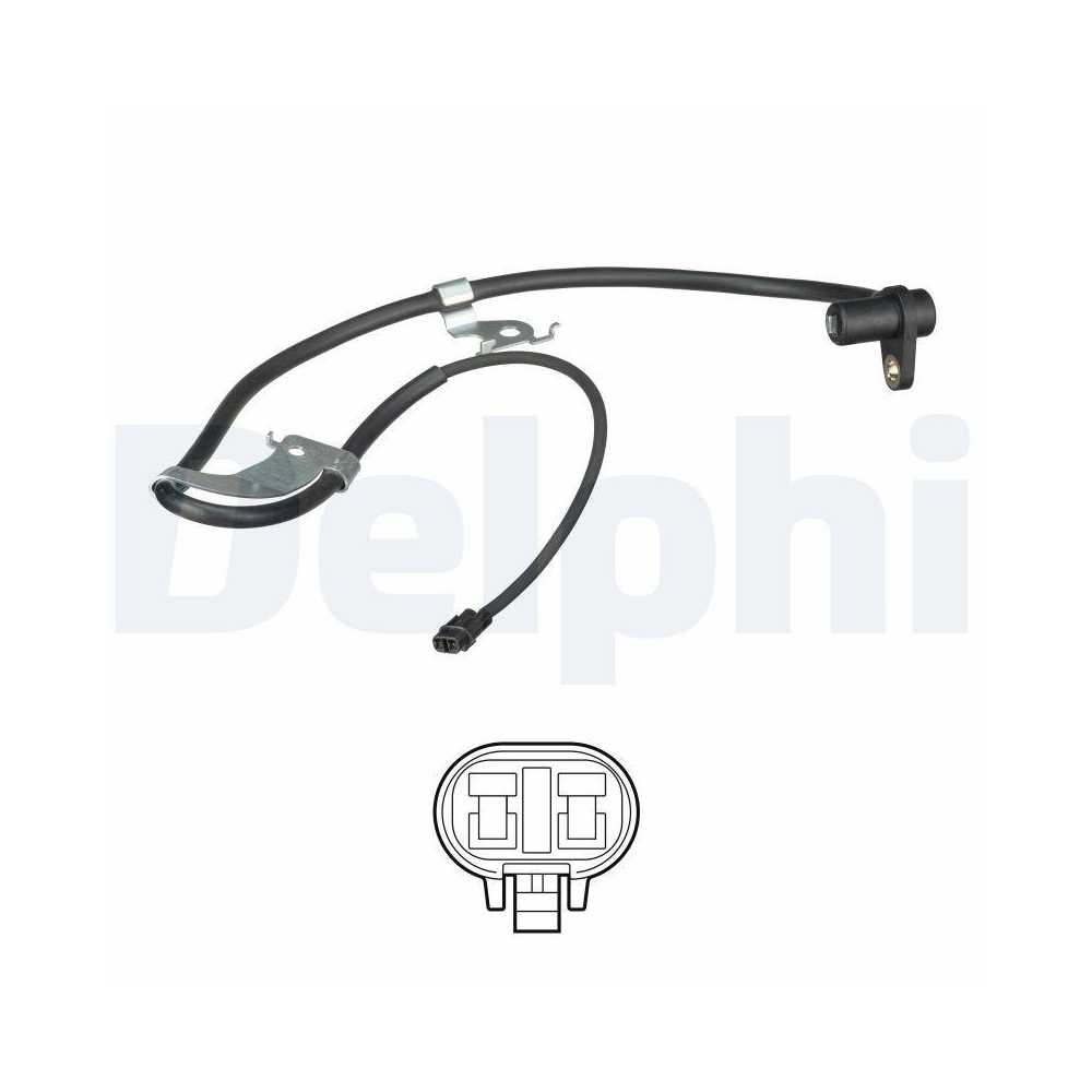 DELPHI SS20632 Sensor, Raddrehzahl für SUZUKI, Vorderachse links