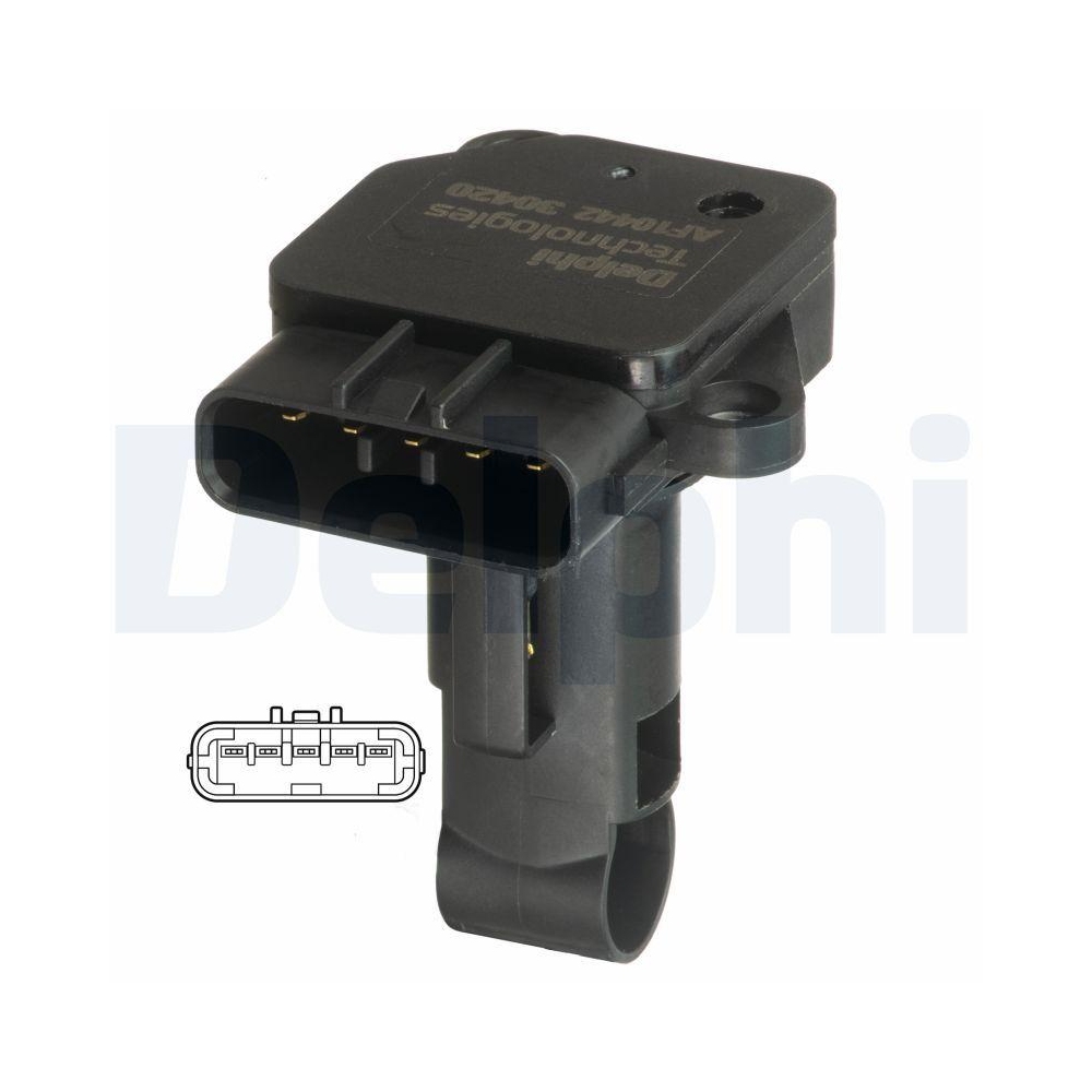 DELPHI AF10442-12B1 Luftmassenmesser für MAZDA SUBARU