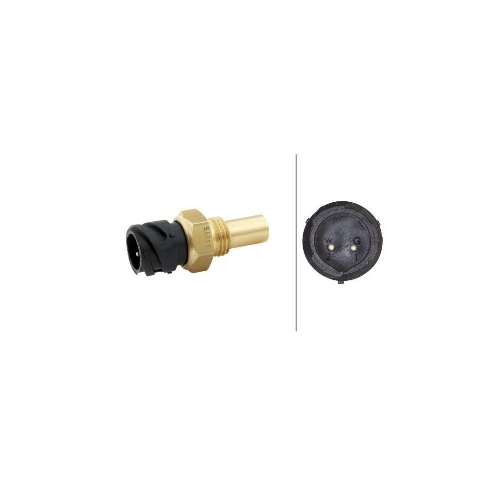 HELLA Sensor, Kühlmitteltemperatur 6PT 013 309-041 für MAN