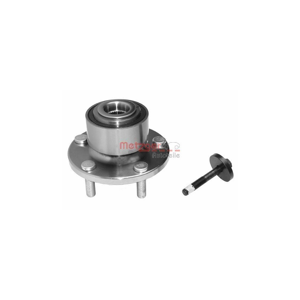 Radlagersatz METZGER WM 2007 f&uuml;r FORD, Vorderachse links, Vorderachse rechts