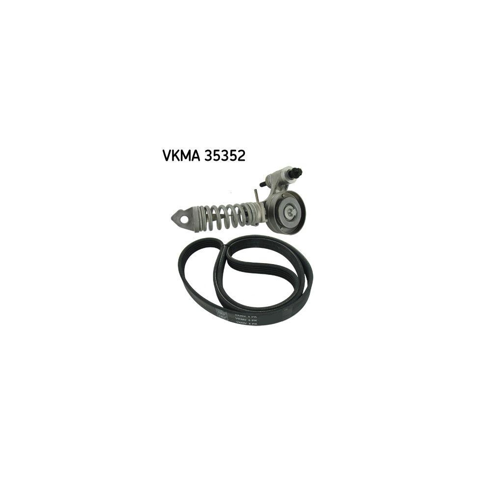 Keilrippenriemensatz SKF VKMA 35352 f&uuml;r OPEL VAUXHALL CHEVROLET BUICK (SGM)