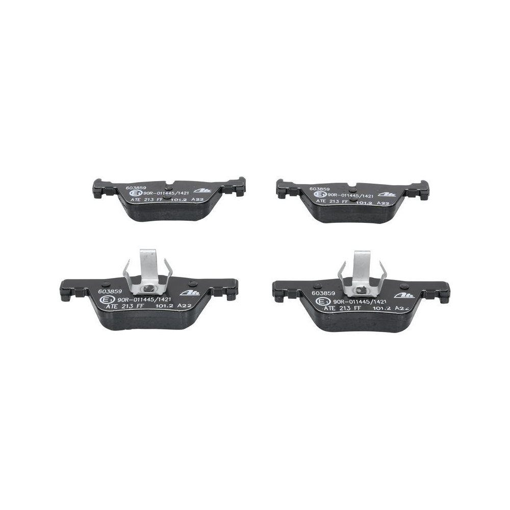 Bremsbelagsatz, Scheibenbremse ATE 13.0460-3859.2 für BMW, Hinterachse
