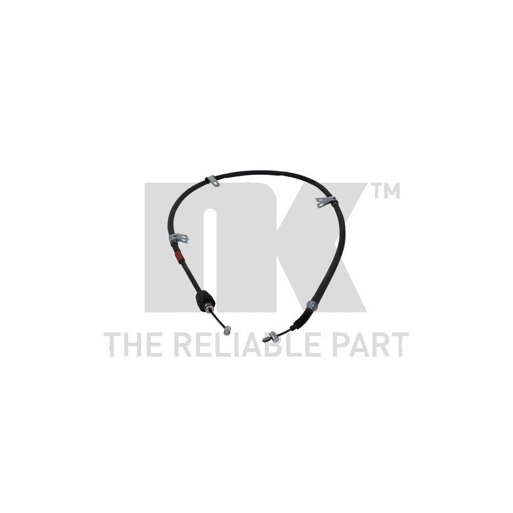 Seilzug, Feststellbremse NK 903457 f&uuml;r HYUNDAI, links